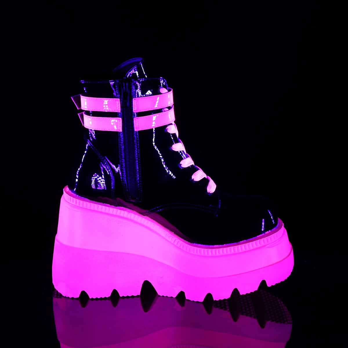 Demonia Shaker-52 Pink UV boots image 2