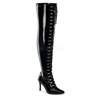 dominatrix wide calf boots