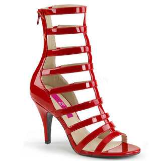 red gladiator boots