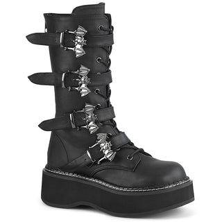 Emily-322 Black Bat Girl Platform Boots