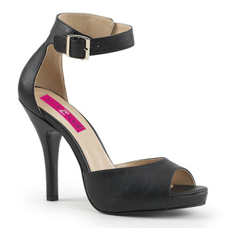 Eve Closed Back Sandals Black PU