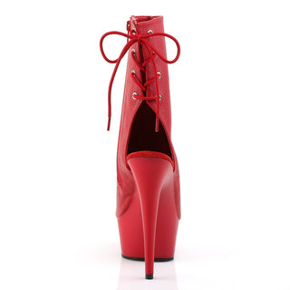 exotic dancer boots red - Delight-1018