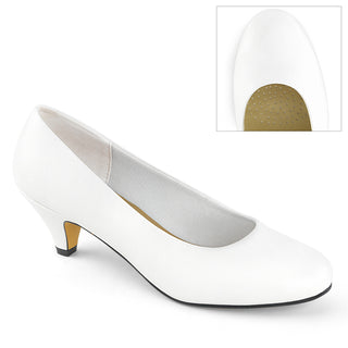 Comfy and Sexy White Pumps