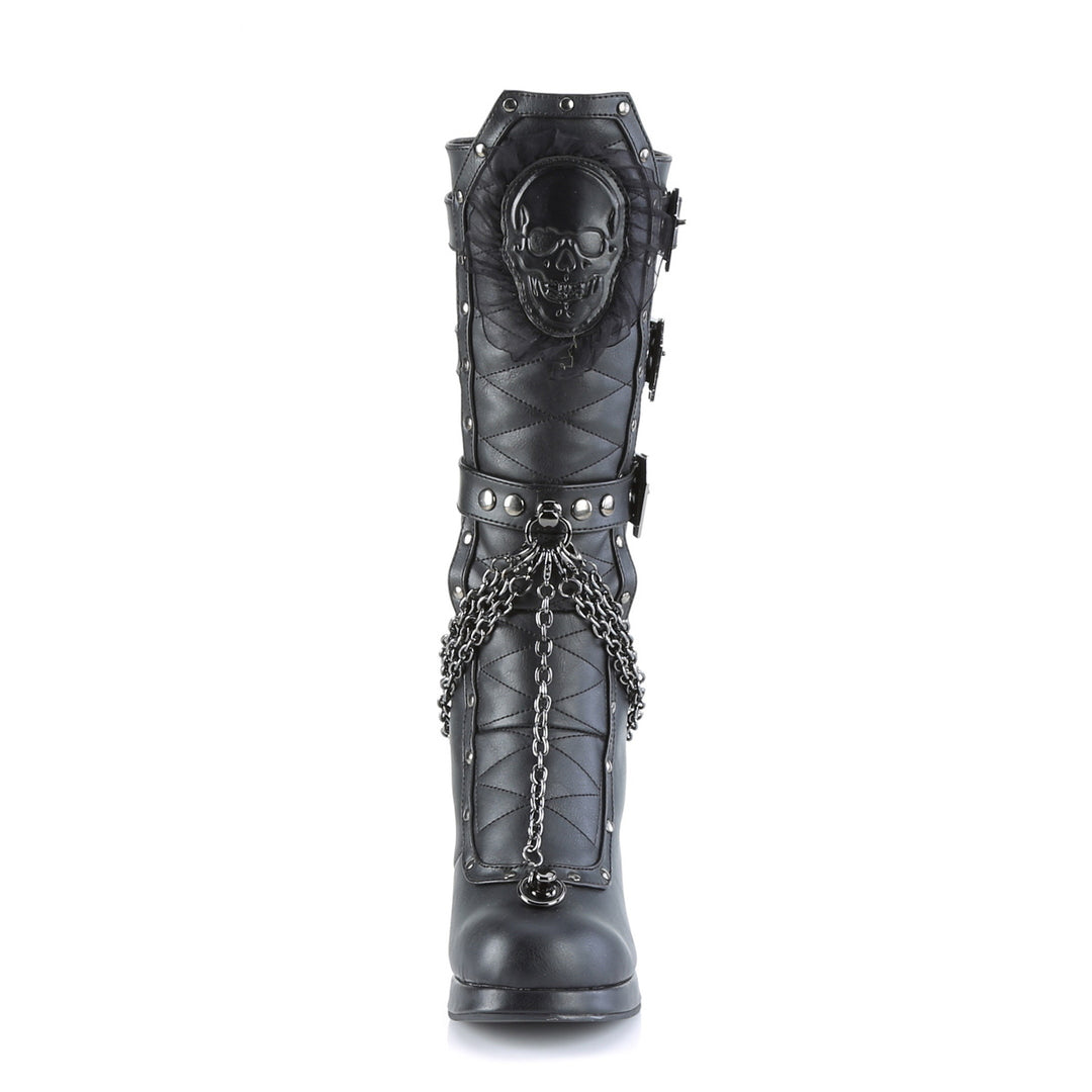Demonia Crypto-67 Hell Raider Mid-Calf Boots | OtherWorld Shoes