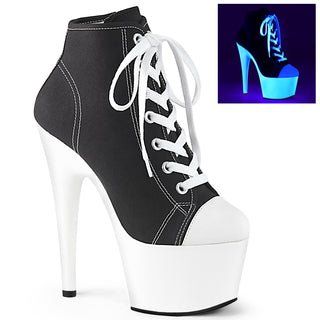 Adore-700SK-02 Black/Neon Platform Sneakers