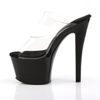 high heel sandals - Pleaser Sky-302 black