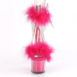 hot pink platform sandals = Pleaser adore-724f