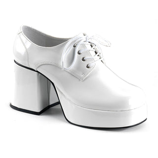 70s White Disco Shoes