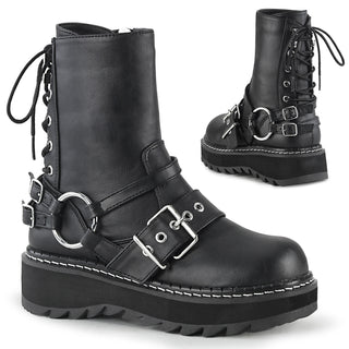 Lilith O-Ring Ankle Platform Boots