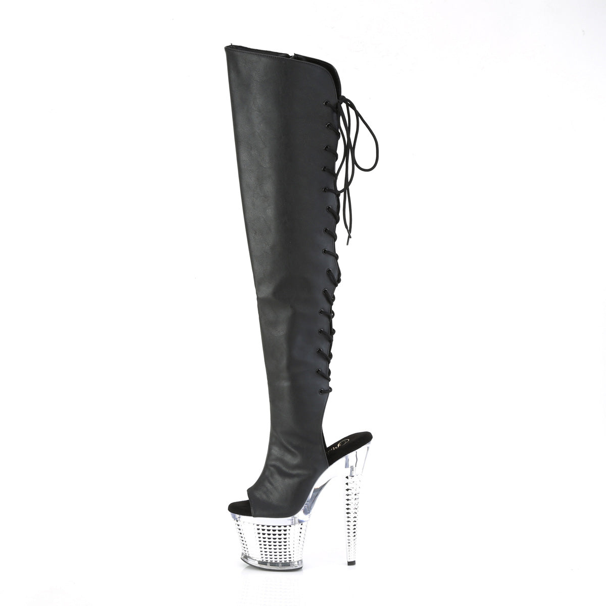 open toe over the knee boots - pleaser spectator-3019