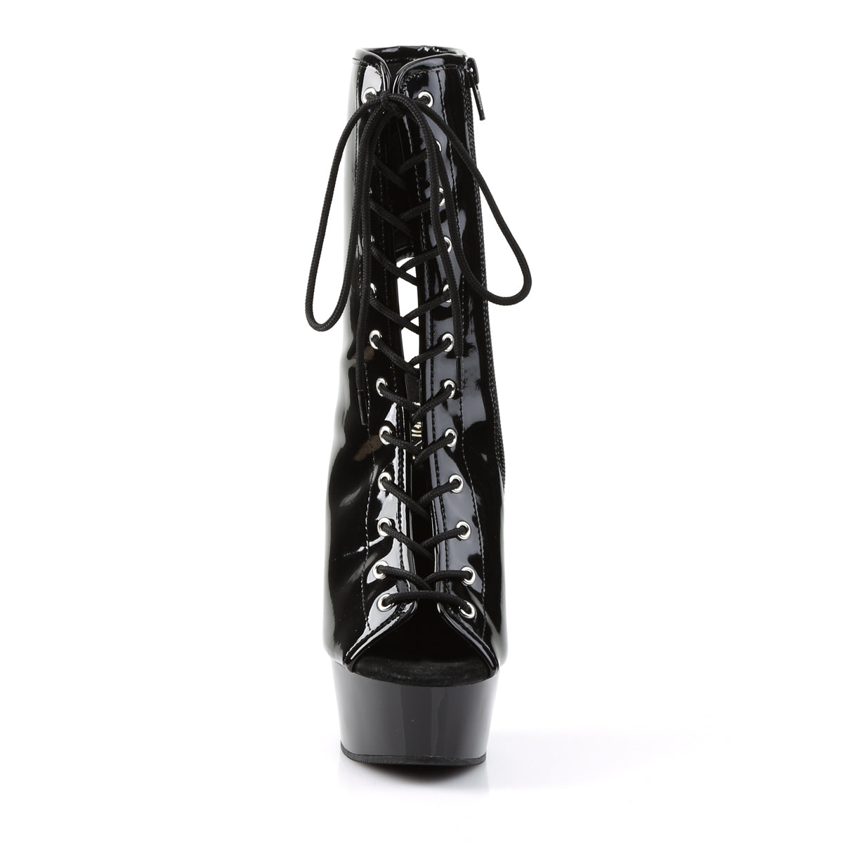 open toe pole dancer boots - Pleaser Delight-1016
