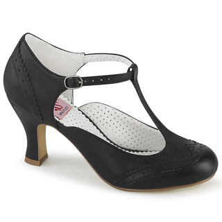 Pin Up Couture Flapper 26 Black vintage kitten heels
