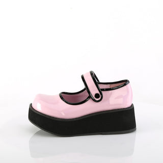Sprite-01 Pink Platform Mary Janes