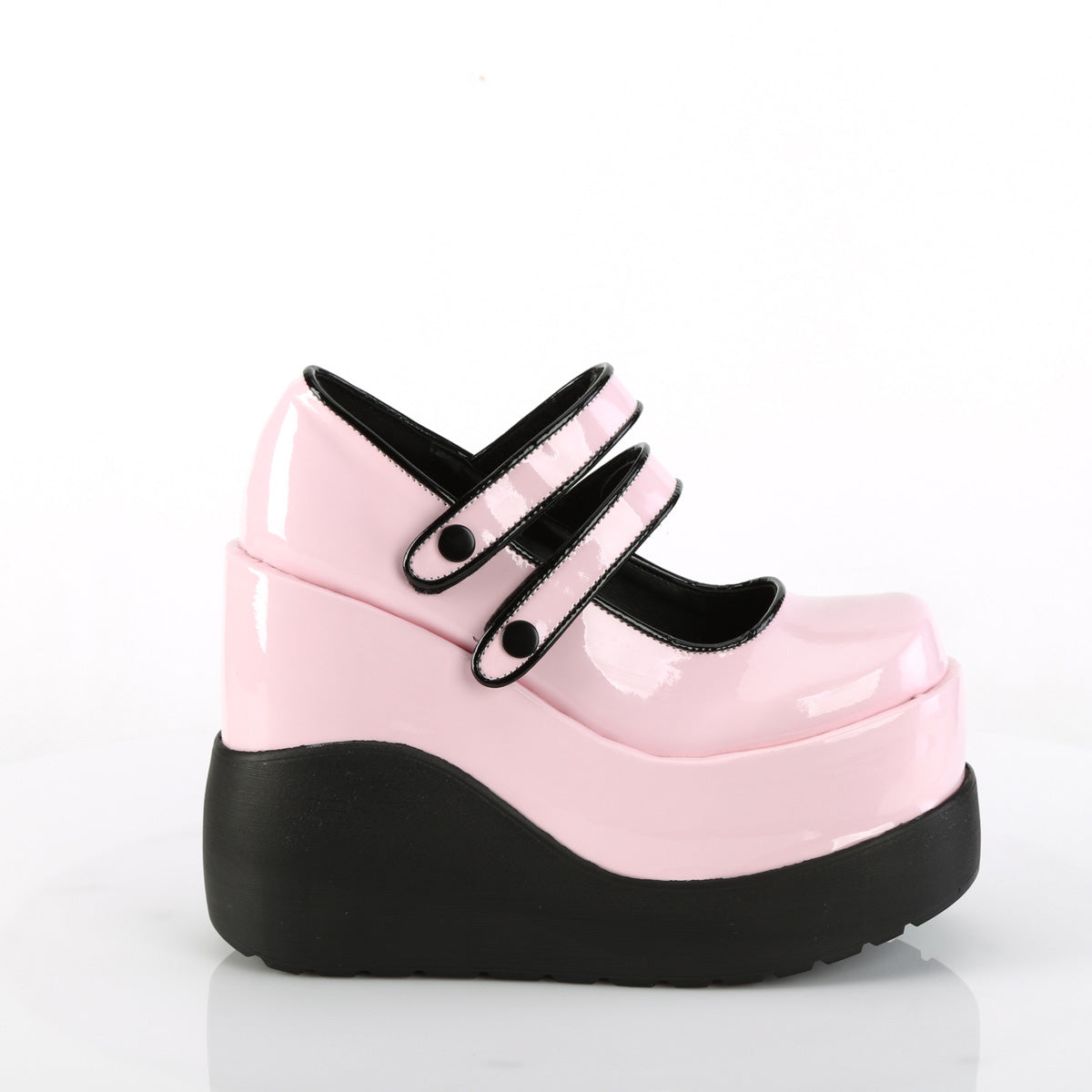 Pink platform shoes -demonia-void-37