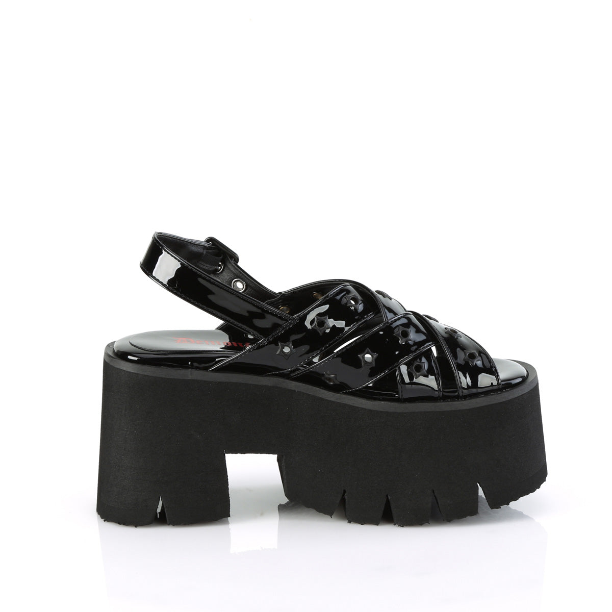 Platform Sandals Demonia Ashes-12