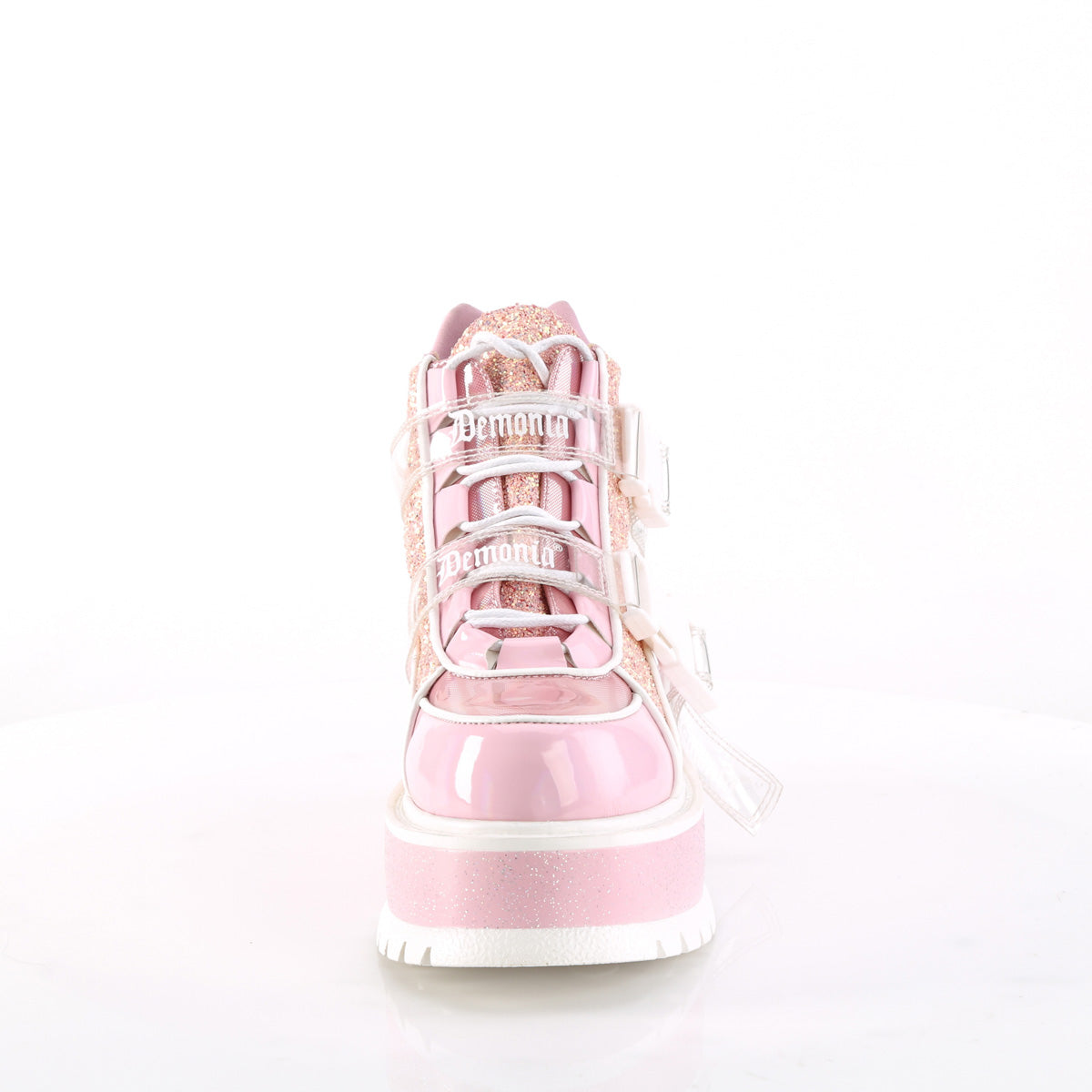 Platform Sneakers Pink Demonia Slacker-50