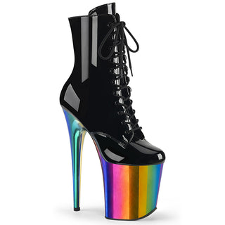 pleaser flamingo-1020rc black boots