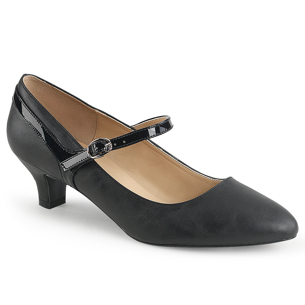 kitten heel plus size mary jane shoes 