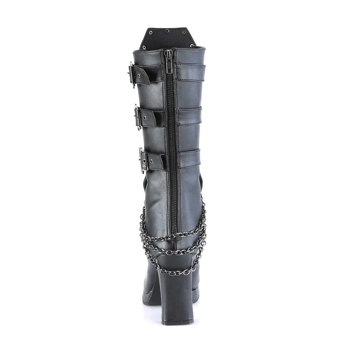 Demonia Crypto-67 Hell Raider Mid-Calf Boots | OtherWorld Shoes
