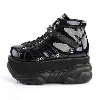 Punk Boots - Demonia Neptune-100 Silver