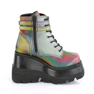 Rainbow Platform Boots - Demonia Shaker-52
