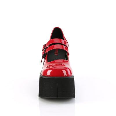 Red Mary Jane Shoes Demonia Kera-08