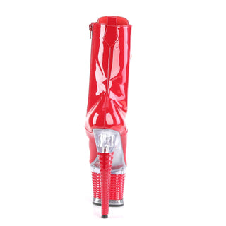 Red Stripper Boots - Pleaser Spectator-1040