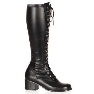 Sexy Police Boots Black PU
