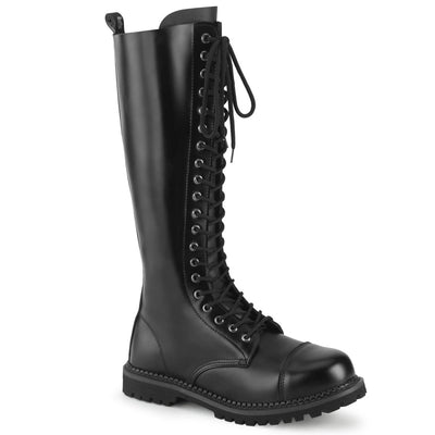 long leather boots