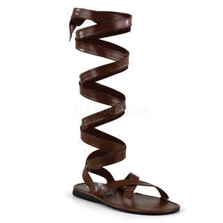 roman wrap sandals