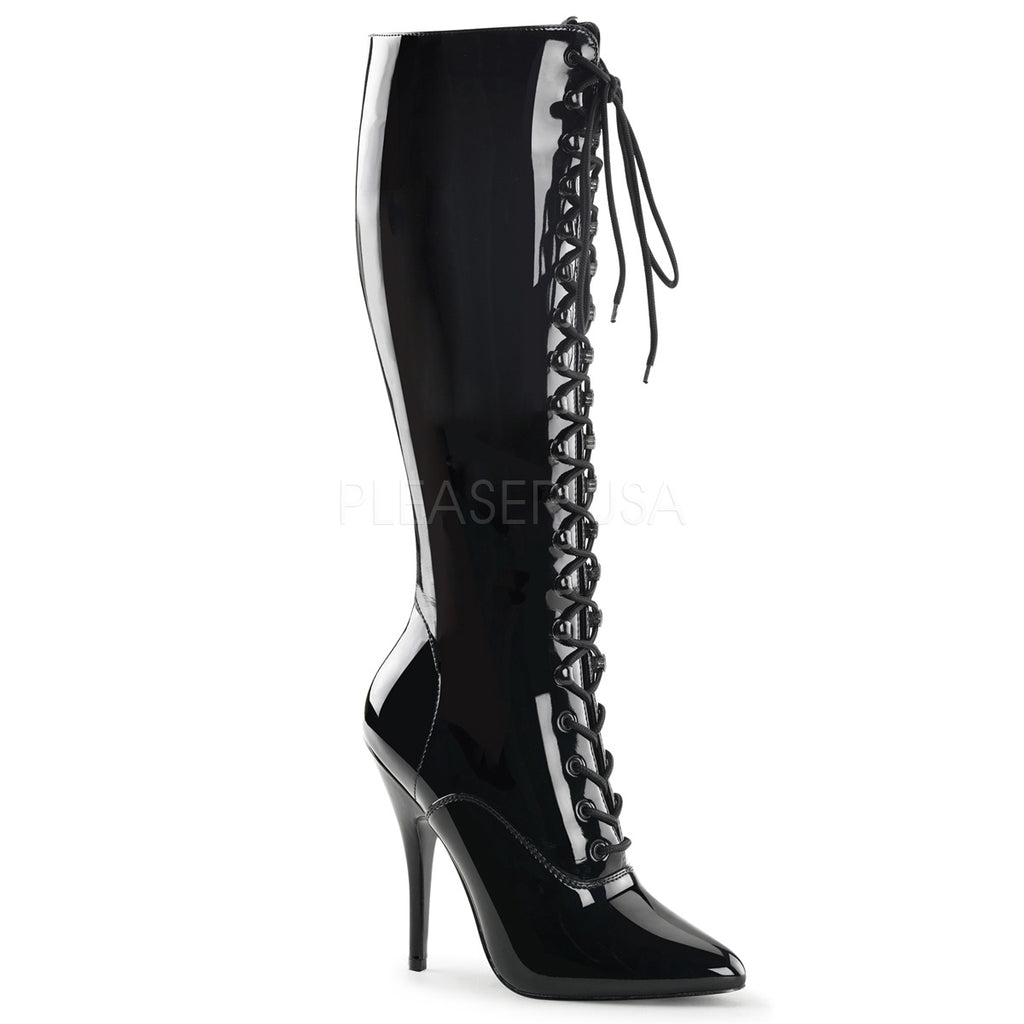 Pleaser lace outlet up boots