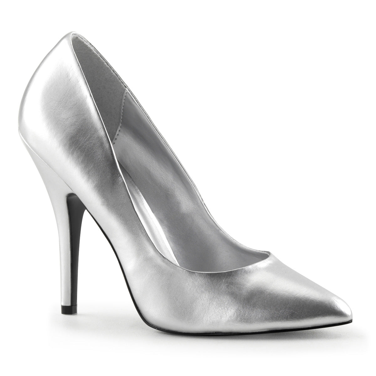 Seduce Silver Heels