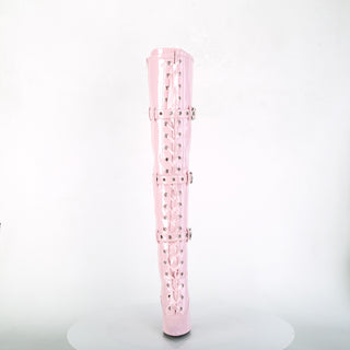 sexy Baby Pink Boots - Pleaser Seduce-3028