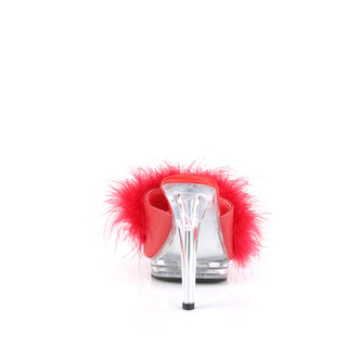 fabulicious-glory-501-f-8 Sexy Red Fur Slippers