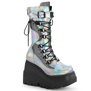 Time for Rave Platform Boots Hologram