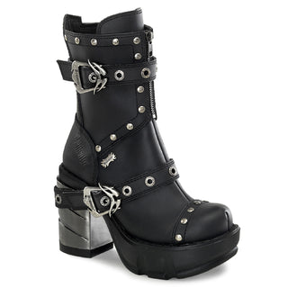 Chromed Heel Sinister Boots