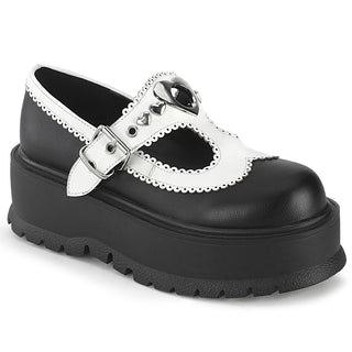 Slacker-23 Cuteness Overload Platform Mary Janes Black