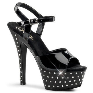 Stardust-609 Rhinestone Platform Sandals