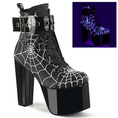 Spider Web Platform Boots
