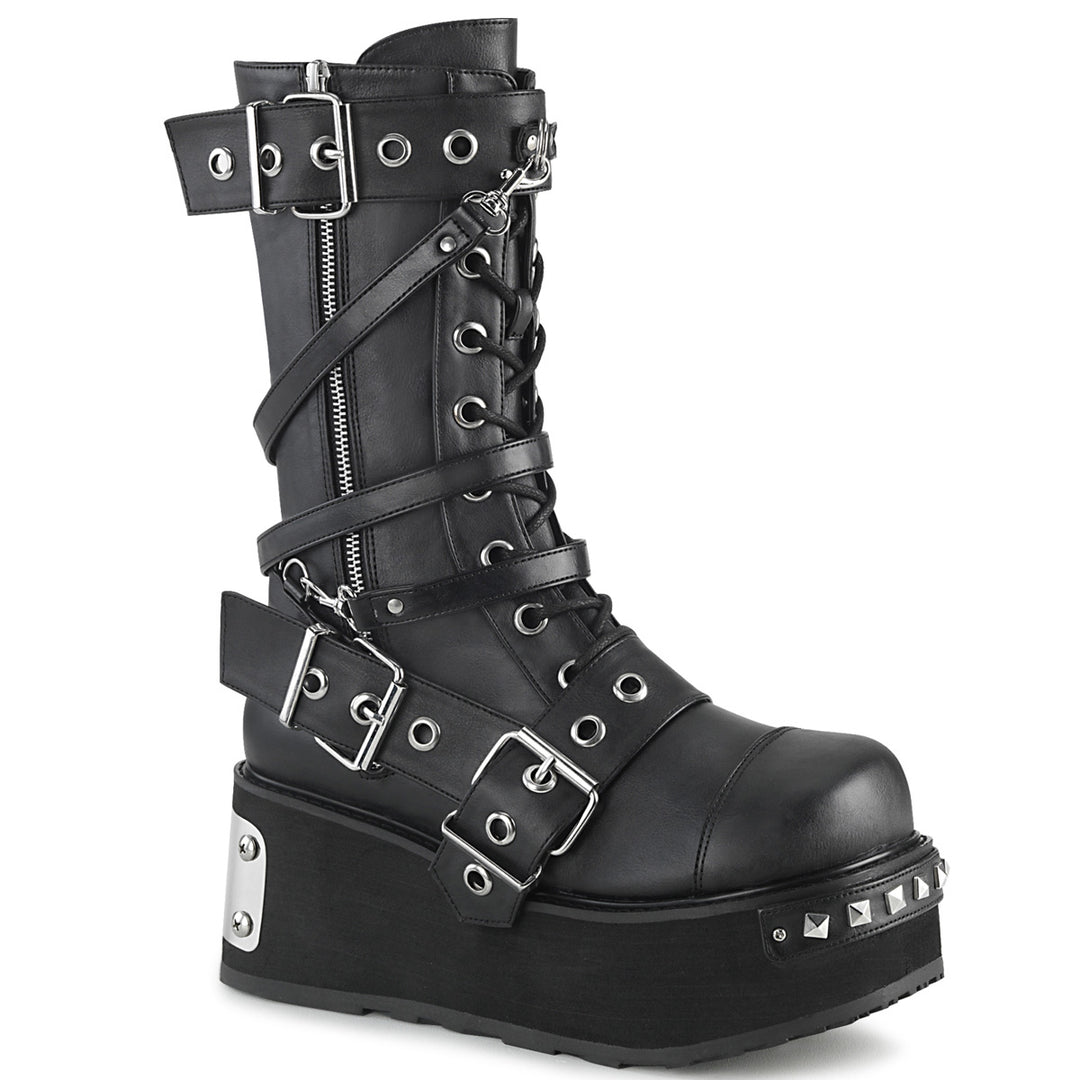 Demonia Gravedigger 250 Demonia Mens Platform Boots Grave Stomper