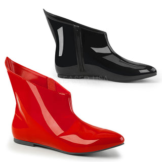 Chaos Queen Red & Black Booties