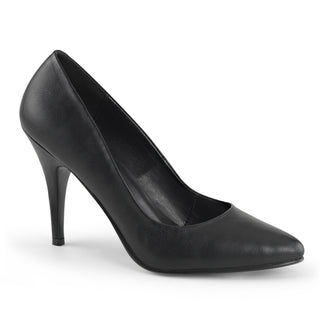 Vanity Black PU Heels