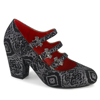 Vivika-38 Gothic Mary Jane Shoes Nubuck