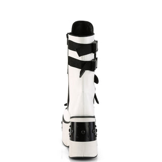 white platform boots Demonia Kera-108