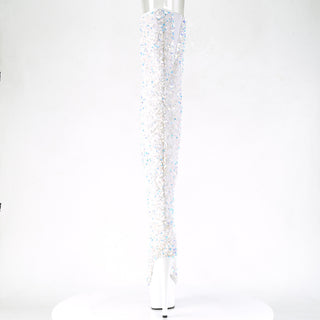 white platform thigh high boots - Pleaser Adore-3020