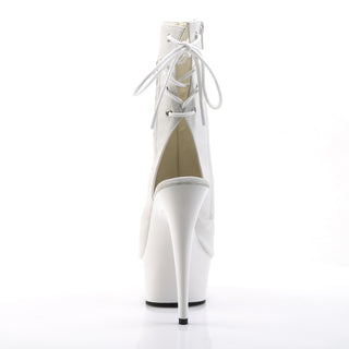 white sexy boots - Pleaser Delight-1018