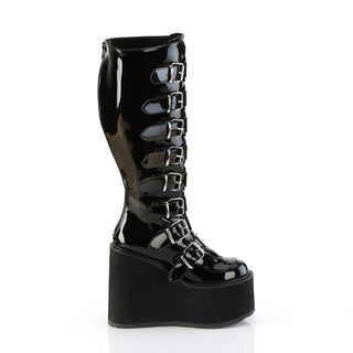 Wide Calf Demonia Boots Swing-815WC Black PA