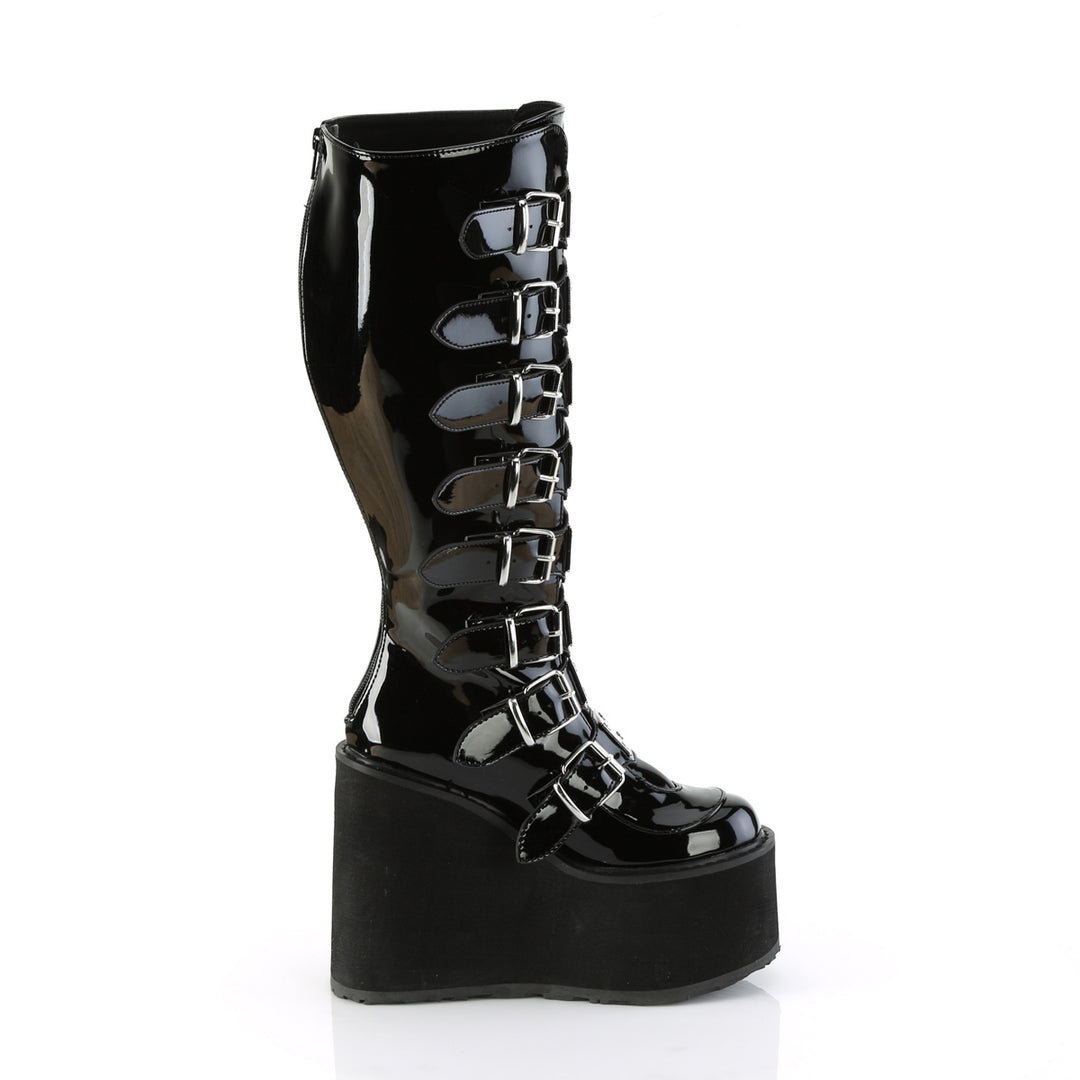 Demonia Swing 815 Demonia Boots Black Demonia Swing 815 Wide Goth