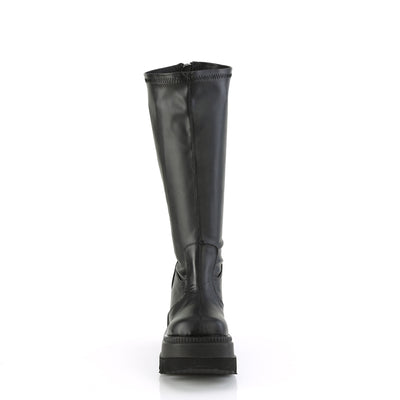 wide calf platform boots - demonia shaker-65wc