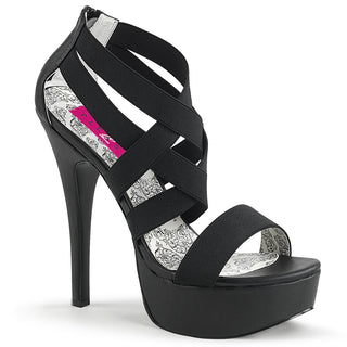 Teeze-47W Wide Width Criss Cross Sandals
